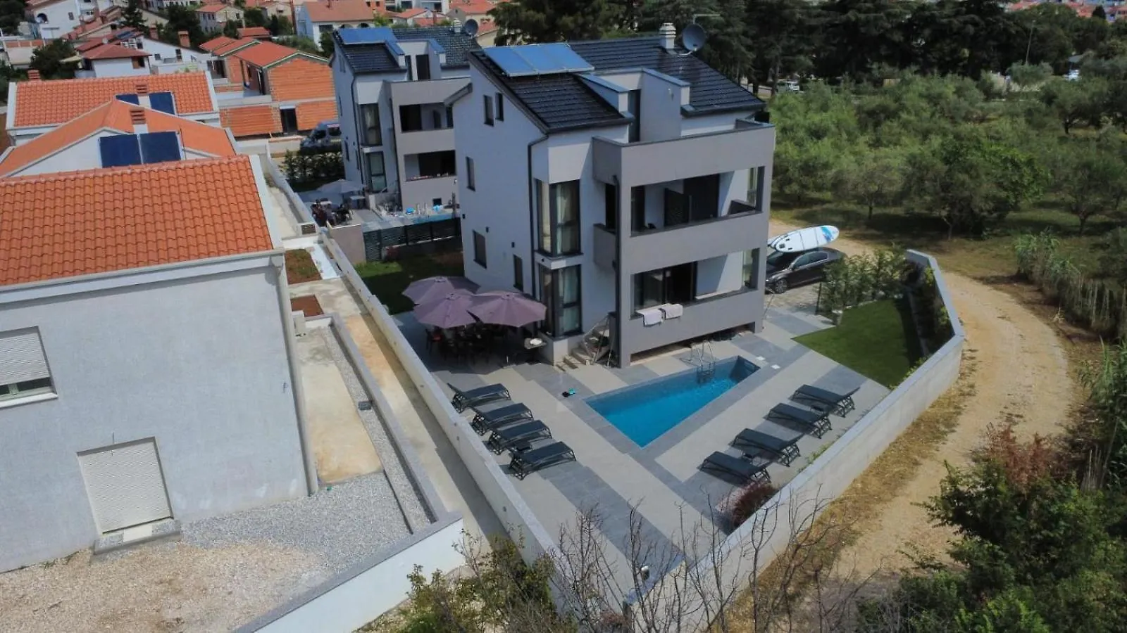 Villa Val22,Villa 200 M From Beach With Pool And Fitness Funtana